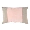 Bazaar Pagalvėlės užvalkalas 30x50 cm rožinis lininis veliūras