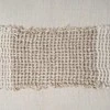 Bazaar Pagalvėlės užvalkalas 50x50x3 cm baltas linas