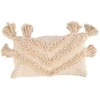 Bazaar Pagalvėlės užvalkalas 60x35x2 cm kreminės spalvos medvilnė