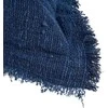 Bazaar Pagalvėlės užvalkalas Azure Fringe, 50x50x2 cm, mėlynas, medvilnė-linas