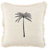Bazaar Pagalvėlės užvalkalas, Gili Palm, 50x50 cm, juodas