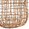 Bazaar Pakabinamas šviestuvas, The Kuso, 30x30x57 cm, natūralus, bananų lapai