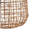 Bazaar Pakabinamas šviestuvas, The Kuso, 40x40x74 cm, natūralus, bananų lapai