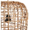 Bazaar Pakabinamas šviestuvas, The Kuso, 30x30x57 cm, natūralus, bananų lapai