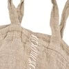 Bazaar Pirkinių krepšys, The Tote-ally Linen Shopper, 40x40x3 cm, natūralios spalvos, linas