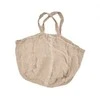 Bazaar Pirkinių krepšys, The Tote-ally Linen Shopper, 40x40x3 cm, natūralios spalvos, linas