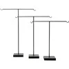 Bazaar Raktažodžių laikikliai, metaliniai, 0,1x0,35x0,35 m, sidabro spalvos