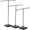 Bazaar Raktažodžių laikikliai, metaliniai, 0,1x0,35x0,35 m, sidabro spalvos
