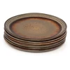 Bazaar Salotų lėkštė Comporta 22x22x2.5 cm mišrios spalvos akmens keramika