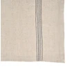 Bazaar Servetėlė 45x45 cm Juoda Linas