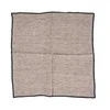 Bazaar Servetėlė 45x45 cm Juoda Linas