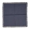Bazaar Servetėlė 45x45x2 cm Juoda Linas