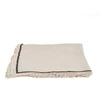 Bazaar Servetėlė 45x45x2 cm Juoda Linas