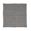 Bazaar Servetėlė 45x45x2 cm Juoda, linas