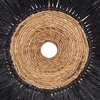Bazaar Sienos dekoracija, 5x110x110 cm, juoda, banano lapas