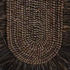Bazaar Sienų dekoracija 5x74x87 cm juoda žolė