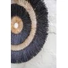 Bazaar Sienų dekoracija Maurea 5x110x110 cm juoda, bananų lapas