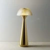 Bazaar Stalinis šviestuvas, Mushlampio LED, 12x12x28 cm, žalvaris, geležis