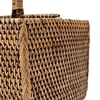 Bazaar Stalo įrankių dėklas, 18x18x29 cm, rudas, rotangas