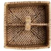 Bazaar Stalo įrankių dėklas, 18x18x29 cm, rudas, rotangas