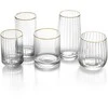 Bazaar Stiklinė 9,2x9,2x10 cm Aukso spalvos Perdirbtas stiklas