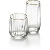 Bazaar Stiklinė 9,2x9,2x10 cm Aukso spalvos Perdirbtas stiklas