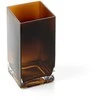 Bazaar Vaza 10x10x20 cm Gintarinis Stiklas