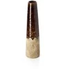 Bazaar Vaza Amber Cone 14.5x14.5x58.5 cm ruda akmens keramika