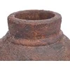 Bazaar Vaza Amphora Rustica 20x20x30 cm Burgundiškoji terakota