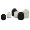 Bazaar Vaza, madinga, 0,13x0,13x0,14 m, juoda