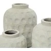 Bazaar Vaza, madinga, 16x16x18 cm, Betonas