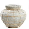 Bazaar Vaza, pilvas, 25x25x19 cm, Natūrali