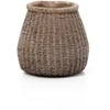 Bazaar Vazonas Faux-Puff 16,7x17x16,5 cm rudas betonas