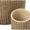 Bazaar Vazonas RattanRock 26x26x24 cm Natūralios spalvos, Betonas