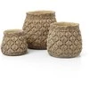 Bazaar Vazonas The Knot 23x23x20,2 cm Natūralus, Betonas