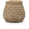 Bazaar Vazonas The Knot XL, 28.3x28.3x25 cm, natūralus betonas