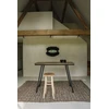 Bazaar Veidrodis, juoda akis, 0,02x1x0,6 m, juoda