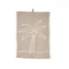 Bazaar Virtuvinis rankšluostis The Linen Palm Tree 50x70 cm baltas linas