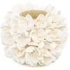 Bazaar Žvakidė Flower Power 9x9x9 cm balta kriauklė