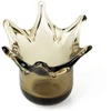 Bazaar Žvakidė, The Crown, 13x13x13 cm, dūminė, stiklas