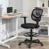 Songmics Ergonomiška biuro kėdė su porankiais