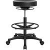 Songmics Biuro taburetė 59,5-81 cm juoda