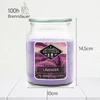 Candle Brothers Kvapnioji žvakė 15x10 cm violetinė