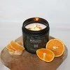 Candle Brothers Kvapnioji žvakė, 9.5x9x9 cm, tamsiai ruda, sojų vaškas