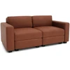 Citysofa 2 vietų modulinė sofa GRACIA - Terakota
