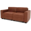 Citysofa 2 vietų modulinė sofa GRACIA - Terakota