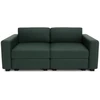 Citysofa 2 vietų modulinė sofa GRACIA - Žalia
