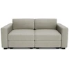Citysofa 2 vietų modulinė sofa GRACIA - Smėlio pilka