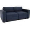 Citysofa 2 vietų modulinė sofa GRACIA - Tamsiai mėlyna