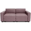 Citysofa 2 vietų modulinė sofa GRACIA - Dulsvai rožinė